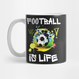 Football is life by Coach Lasso Mug